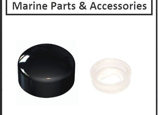 10 x Cap & Washer Black Ø3.5mm