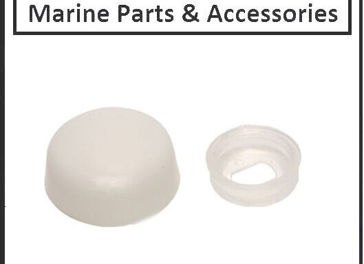 10 x Cap & Washer White Ø3.5mm