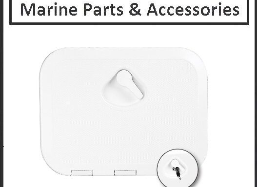 Top Line Access and Inspection With Lock Hatch White 270 x 275mm