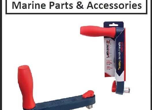 Lofrans’ Floating Winch Handle, with lock, 20cm
