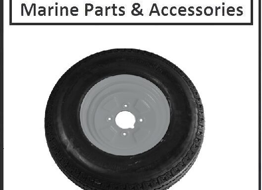 10″ Trailer Wheel 4 Ply Tire 500 x 10