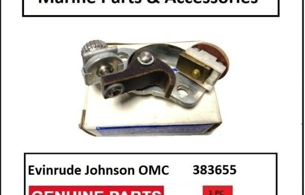 Evinrude Johnson OMC OEM Outboard Points Assembly 0383655 55hp – 100hp