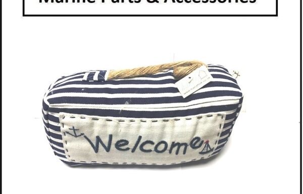 Welcome Door Stop 24x12cm