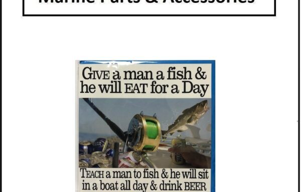 Themed Boat Fishing Card