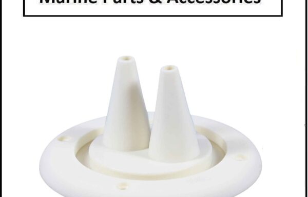 Ultraflex Twin Cable Gaiter / Grommet 105mm OD White