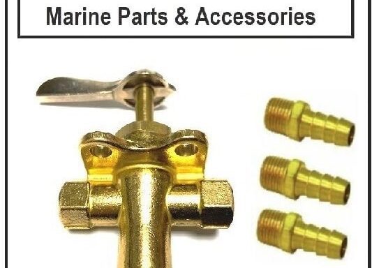 Moeller 3 Way fuel tap shut off Valve Brass 1/4 NTP