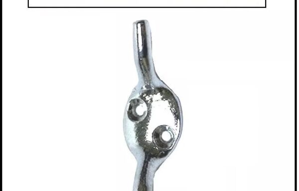 Flag Halyard Cleat Chromed 50mm